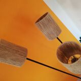 Lampadaire tripode vintage