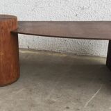 Corten steel coffee table