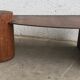 Corten steel coffee table