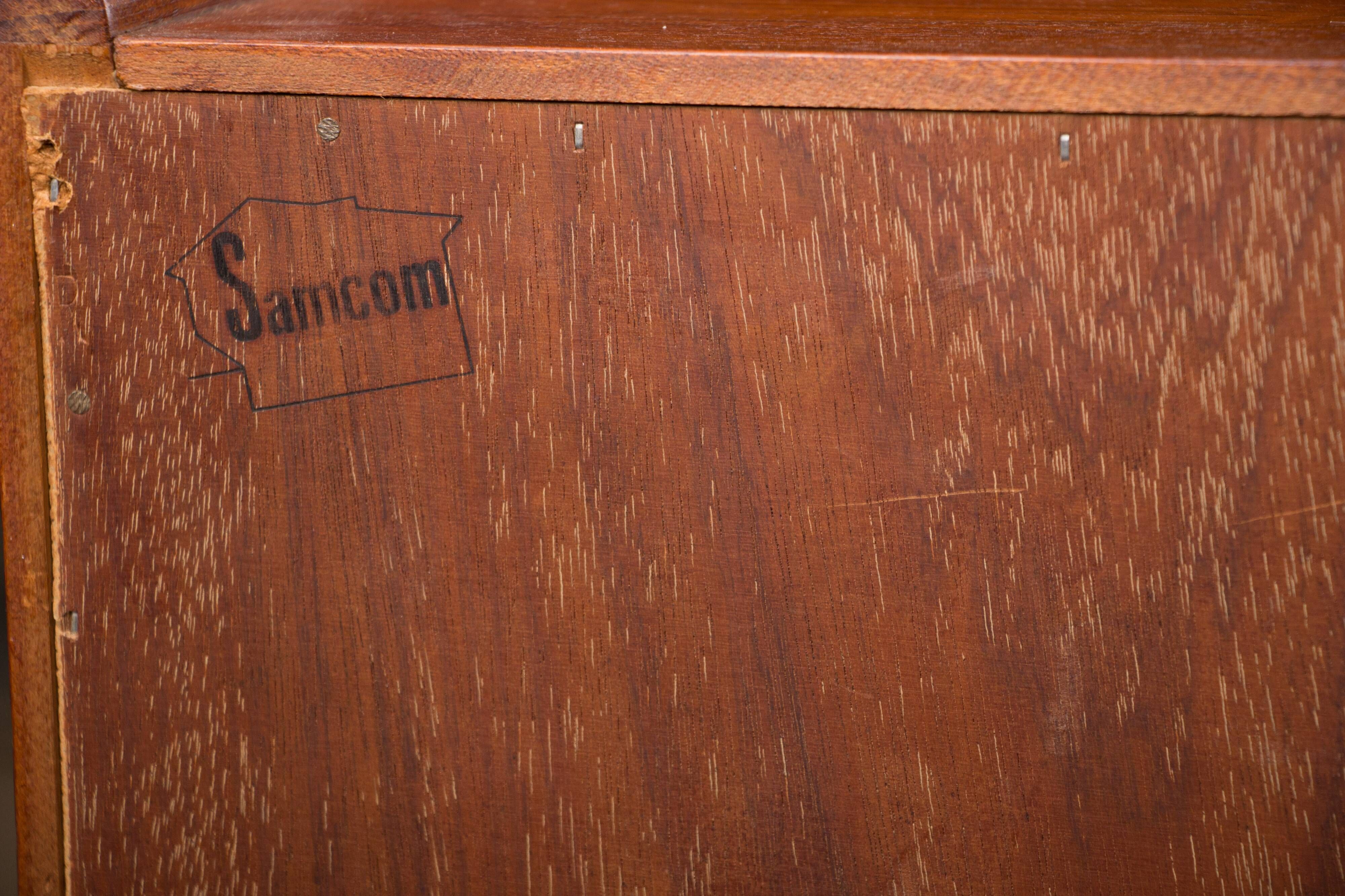 Danish teak sideboard 200 cm, model 31b, by Johannes Andersen 1960.