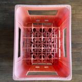 Caisses à bouteilles évian