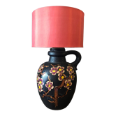 Ceramic lamp, Japanese décor