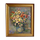 Antique painting, Still life with wild flowers, signed, 20th century