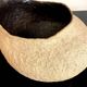 Sculptural studio ceramic art pottery vase, Germany 1966