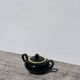 Villeroy & Boch Biarritz black and yellow ceramic sugar and candy dish
