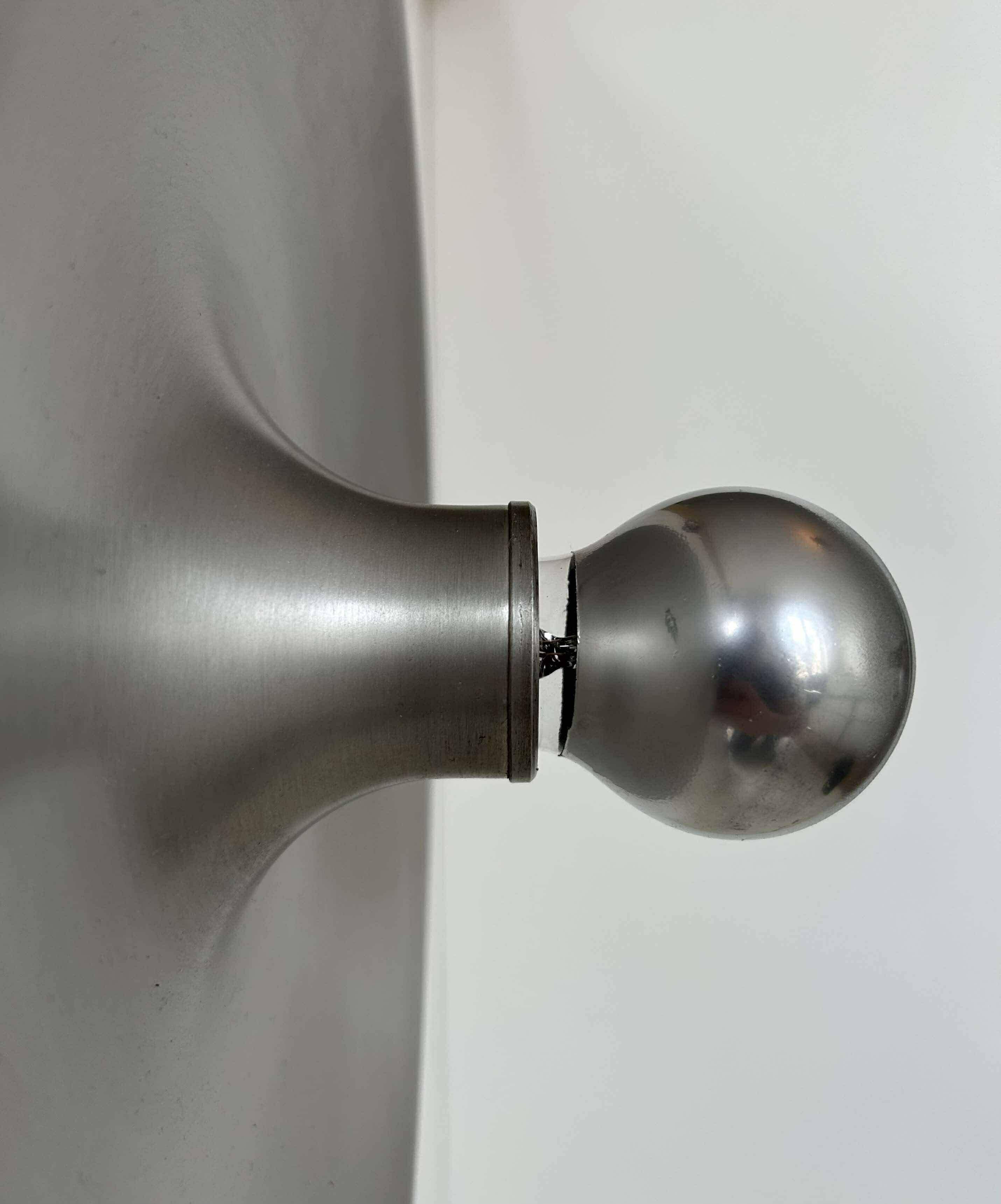 Vintage wall light, brushed metal, Staff Leuchten "Selection Perriand Les Arcs"