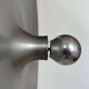 Vintage wall light, brushed metal, Staff Leuchten "Selection Perriand Les Arcs"