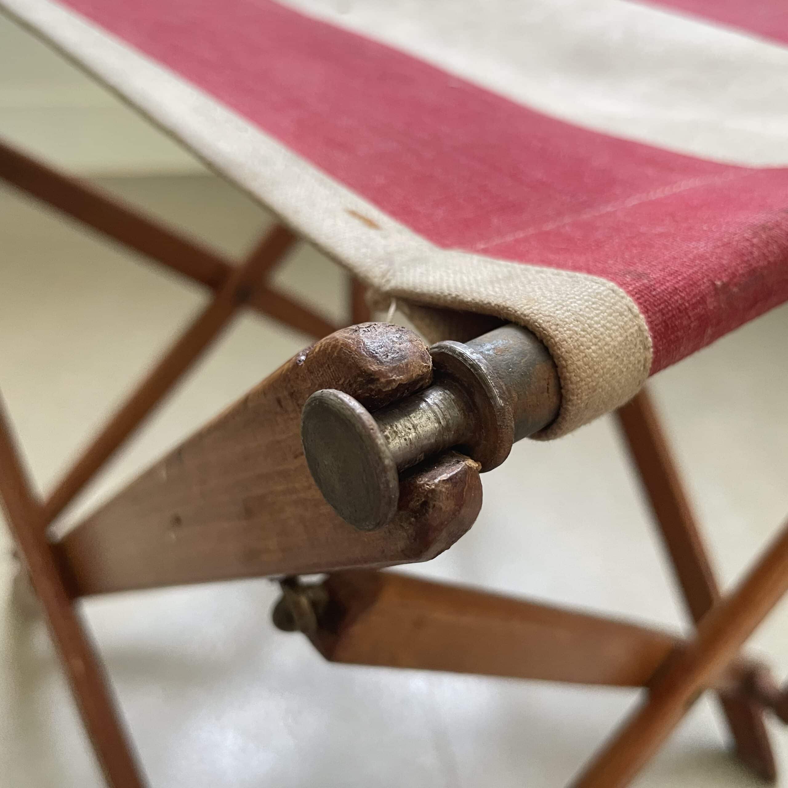 Authentic French outdoor terrace set, 5 chairs and table