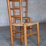Series of two Georges Robert mountain chairs - France 1960