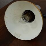 vintage mustard lamp