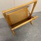 Rattan/bamboo and vintage cane magazine rack