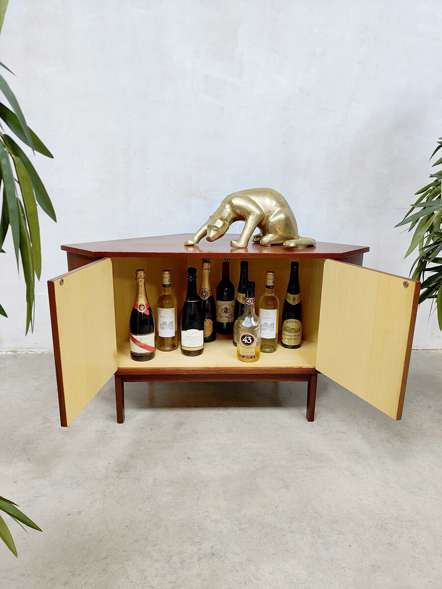 Vintage 'Danish style' corner sideboard