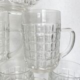 Vintage glass mugs