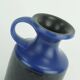 1970s ceramic vase keruska "azur" decor model 101 handmade germany