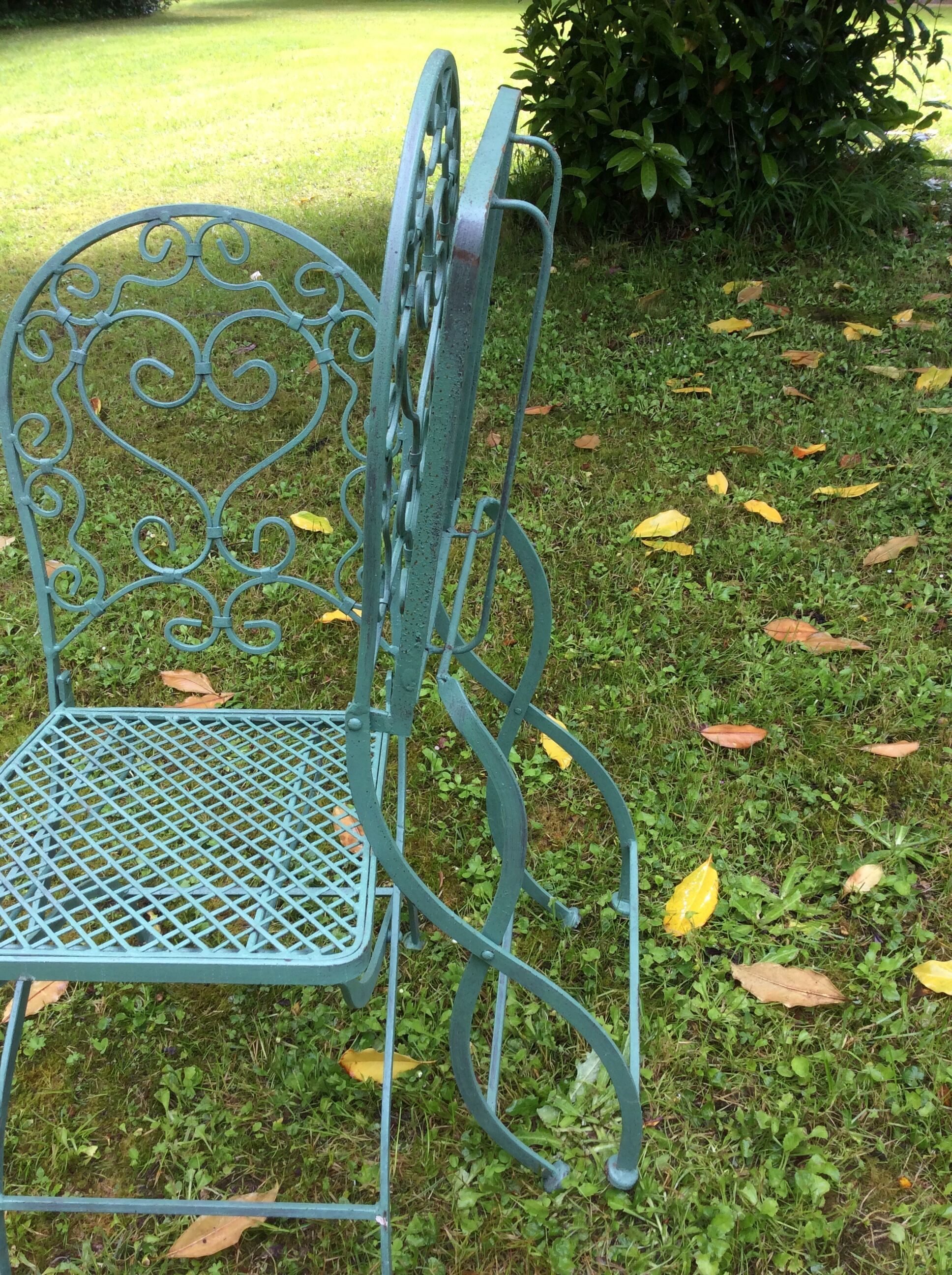 Garden chairs, folding