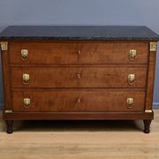 Return from Egypt chest of drawers in mahogany, Empire period – Early 19th century