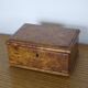 Vintage box in cedar from Morocco