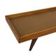 Lit vintage minimaliste en teck et chêne, années 1960