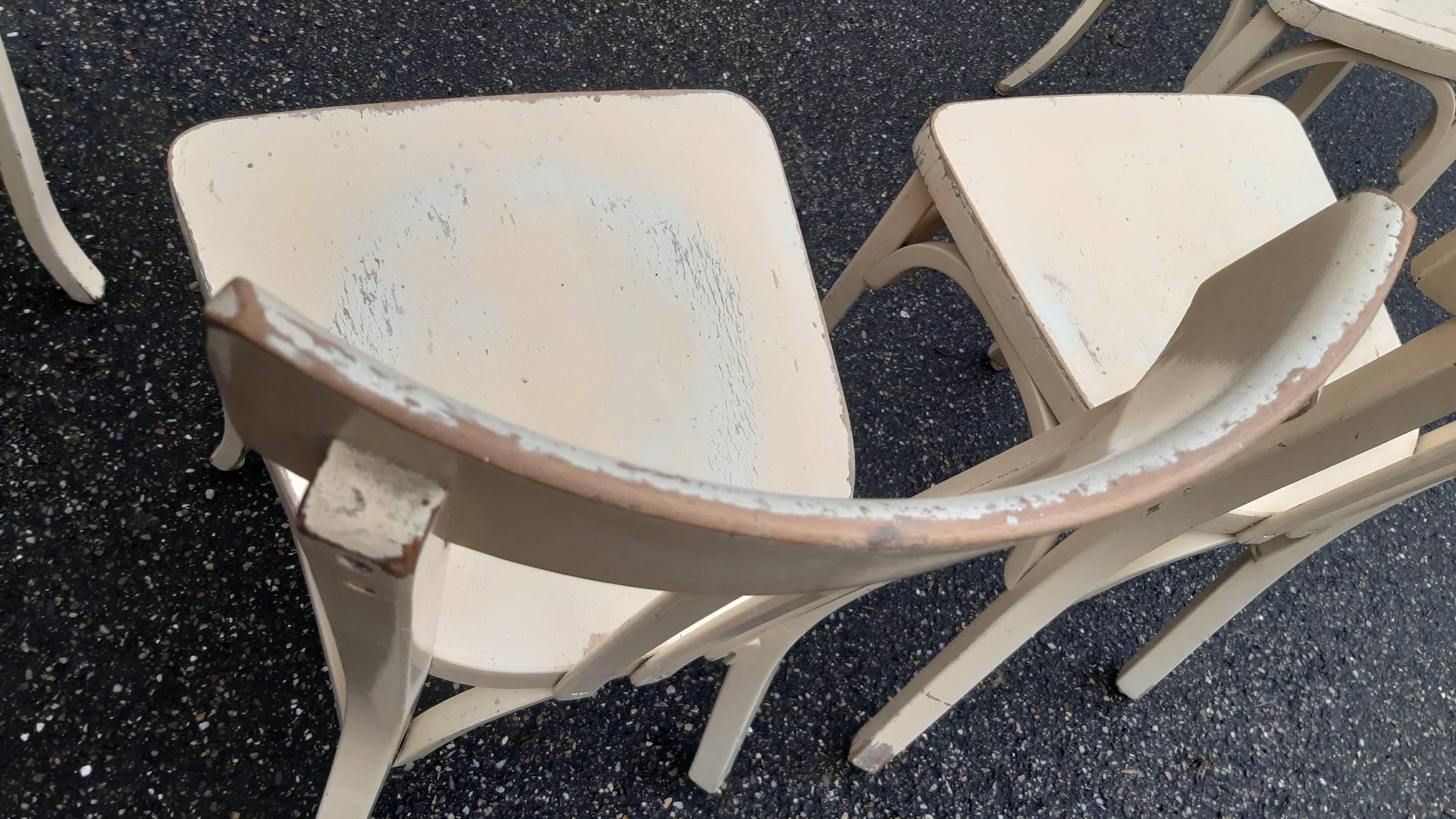 Chaises bistrot campagne shabby chic