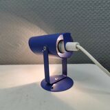 Small wall lamp in a delicate light blue colour from the Danish Lyfa 1980s