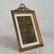 Small Napoleon III photo frame in gilded brass