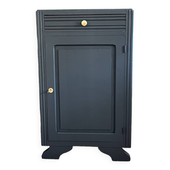 Black olive mustache foot sideboard