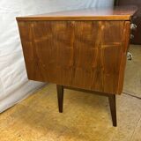 Mid-century retro vintage tola wood sideboard by Meredew, designed by Alpho