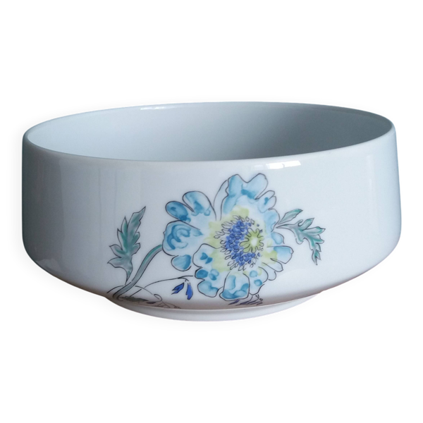 Saladier Ariès par Raymond Loewy, porcelaine de Limoges Bernardaud décor Th