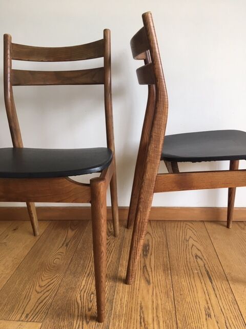 Pair Scandinavian chairs
