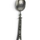 Silverware, silver sugar sifter with Minerva hallmark from the early 20th century.