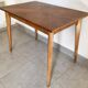 Vintage oak dining table from the 50s