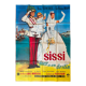 Original cinema poster "Sissi facing her destiny" Romy Schneider 120x160cm 1957