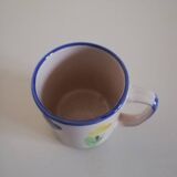 Vintage hand-painted mug cup