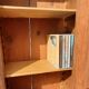 Nineteenth century clock library trapeze shape