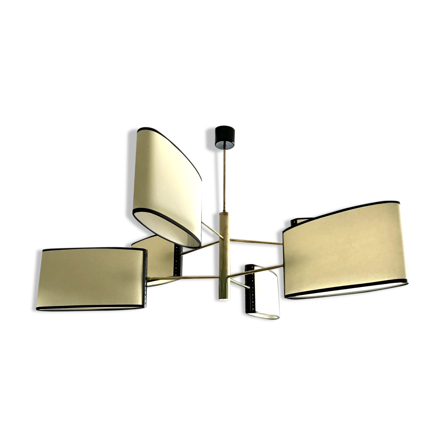 Maison Lunel chandelier 1950