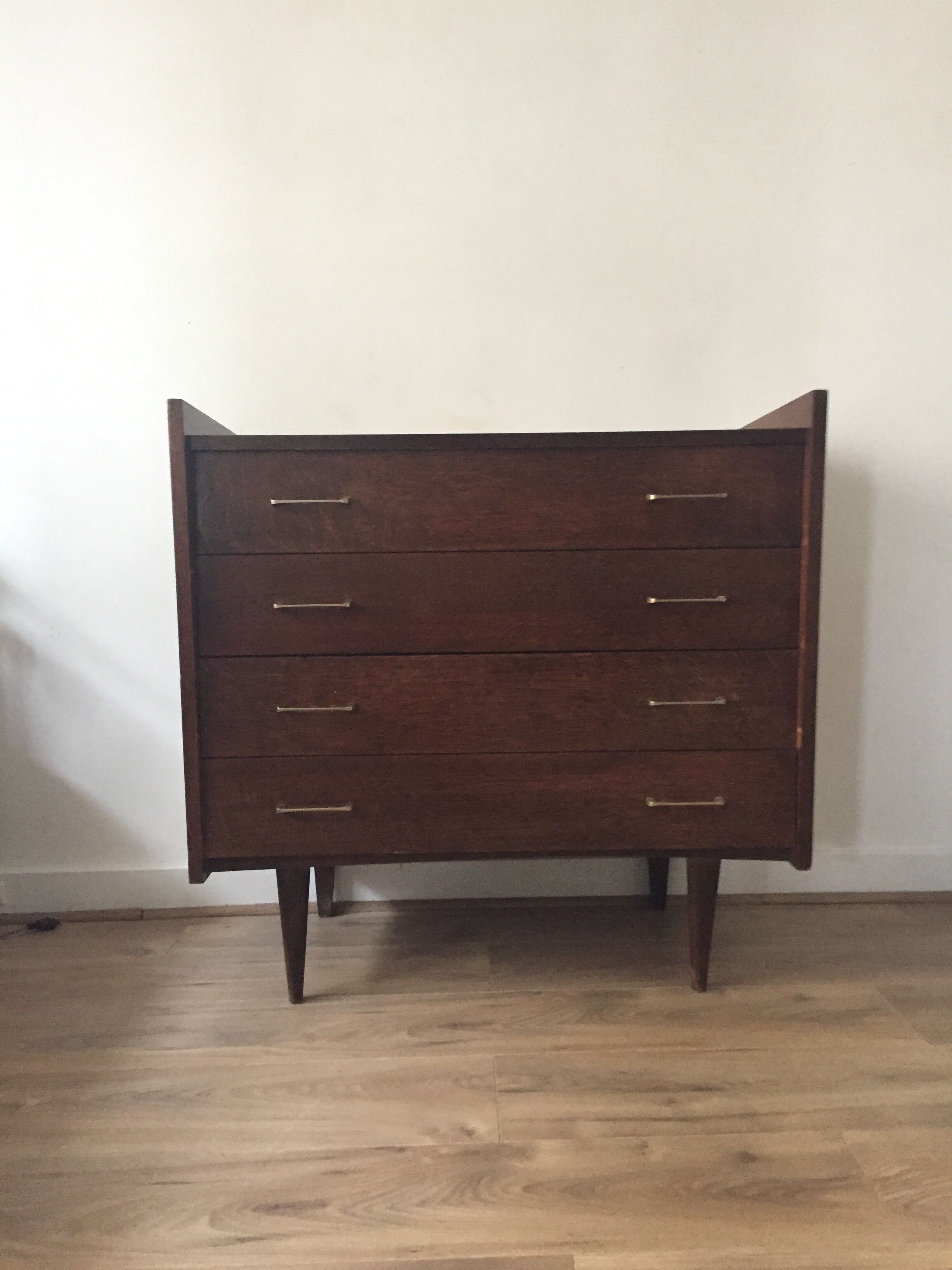 Commode vintage pieds compas année 50/60