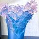 "Sweet Garden" vase, H 28 cm by Daum