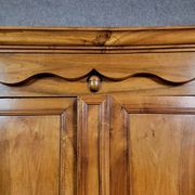 Empire period wardrobe, made of solid walnut, dating from the early 19th century.