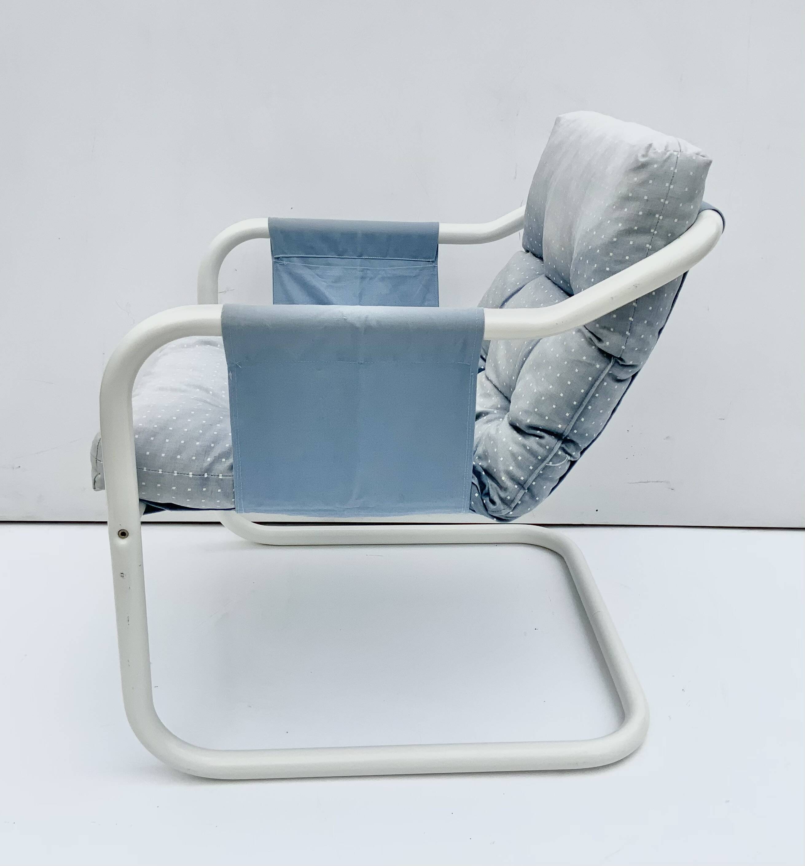 Vintage Tubular Mio Armchair 1970s