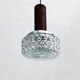 Pendant lamp by Hillebrand Germany 1970s