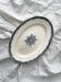 Oval ironstone dish "Guirlande Service" JVB Jules Vieillard Bordeaux