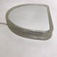 Pair of illuminated wall mirrors, 60s/70s