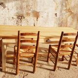 Table de ferme vintage