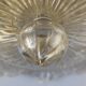 Lampe de plafond Foglia d’Oro de Barovier & Toso, Murano, Italie, années 1980.
