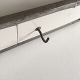 Patère USA hangs ceramic towel Amish 1930