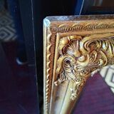 Beveled golden mirror 60 cm*72 cm