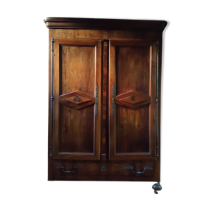 Armoire normande merisier