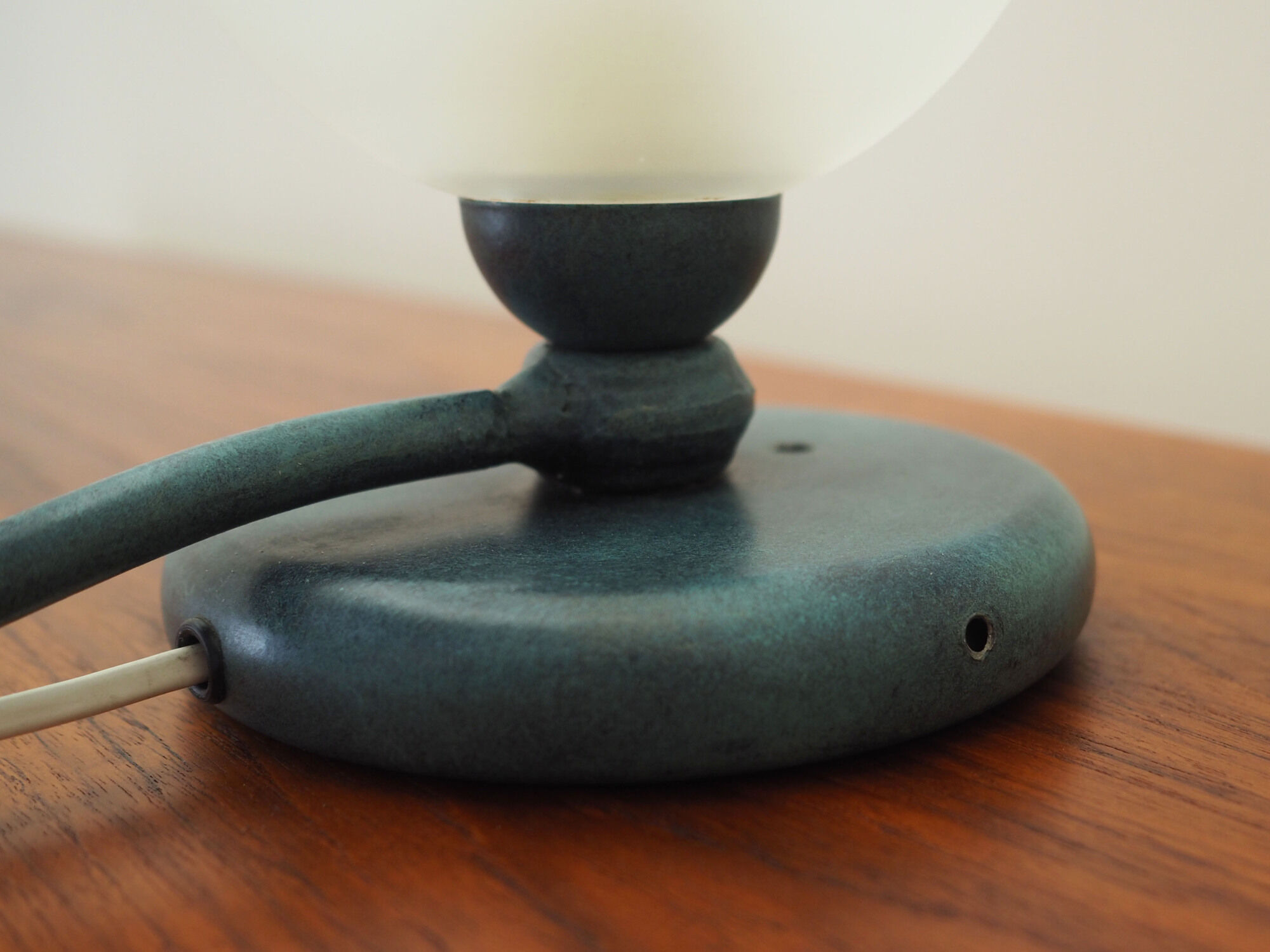 Lampe de chevet, design danois, années 1970, fabriquée au Danemark