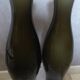 Pair of taupe glass vases – New condition