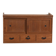 Old low cabinet with sliding doors – Taishō / Showa period (c. 1920-1970) #12